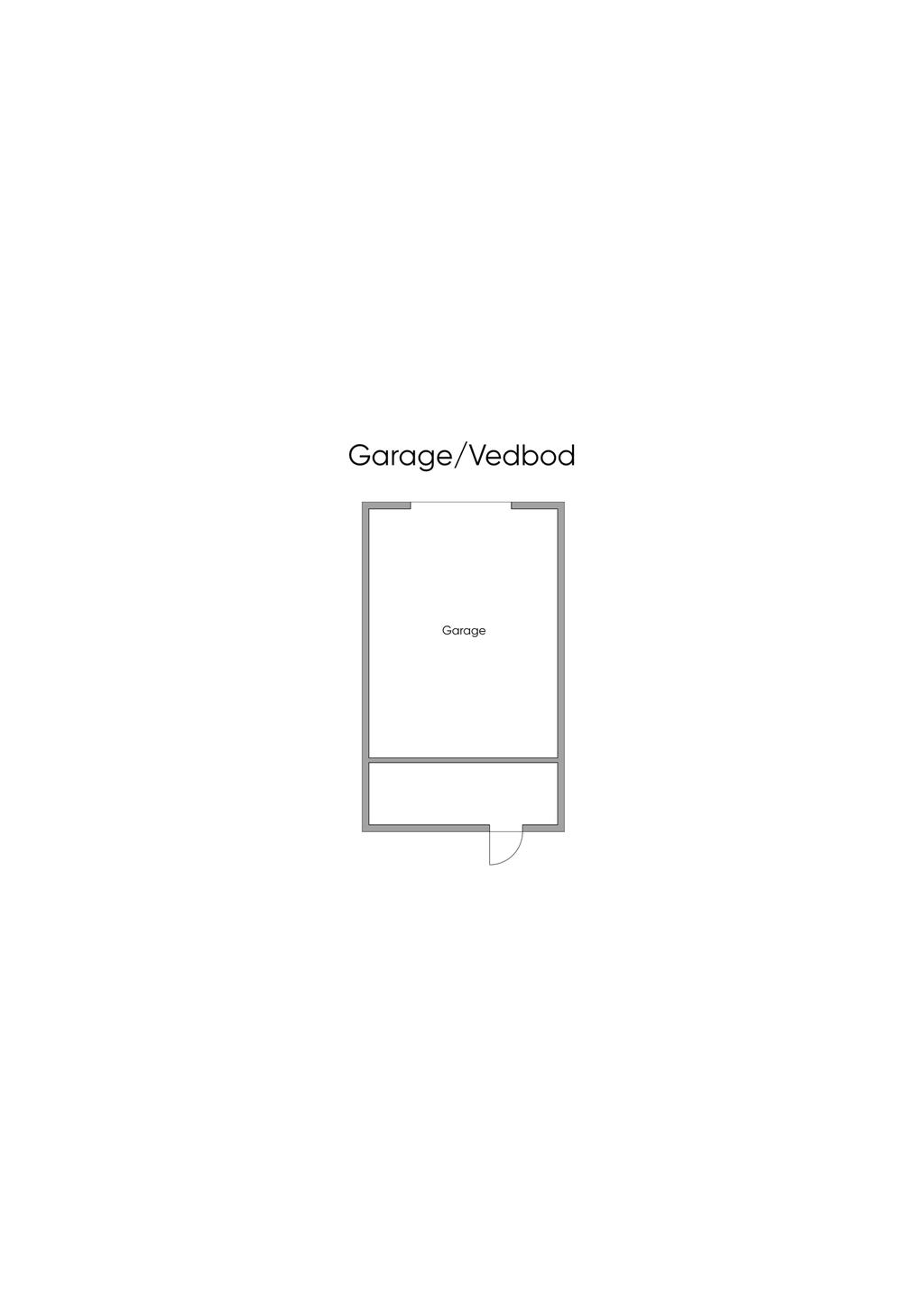 Enkelgarage