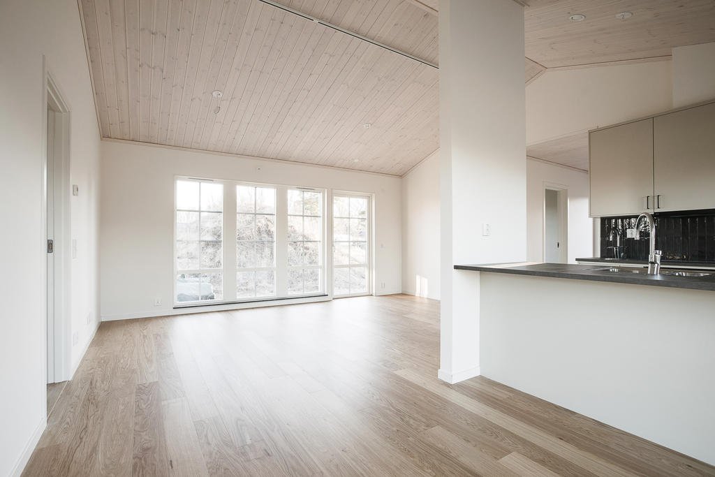 Allrum med många fönster