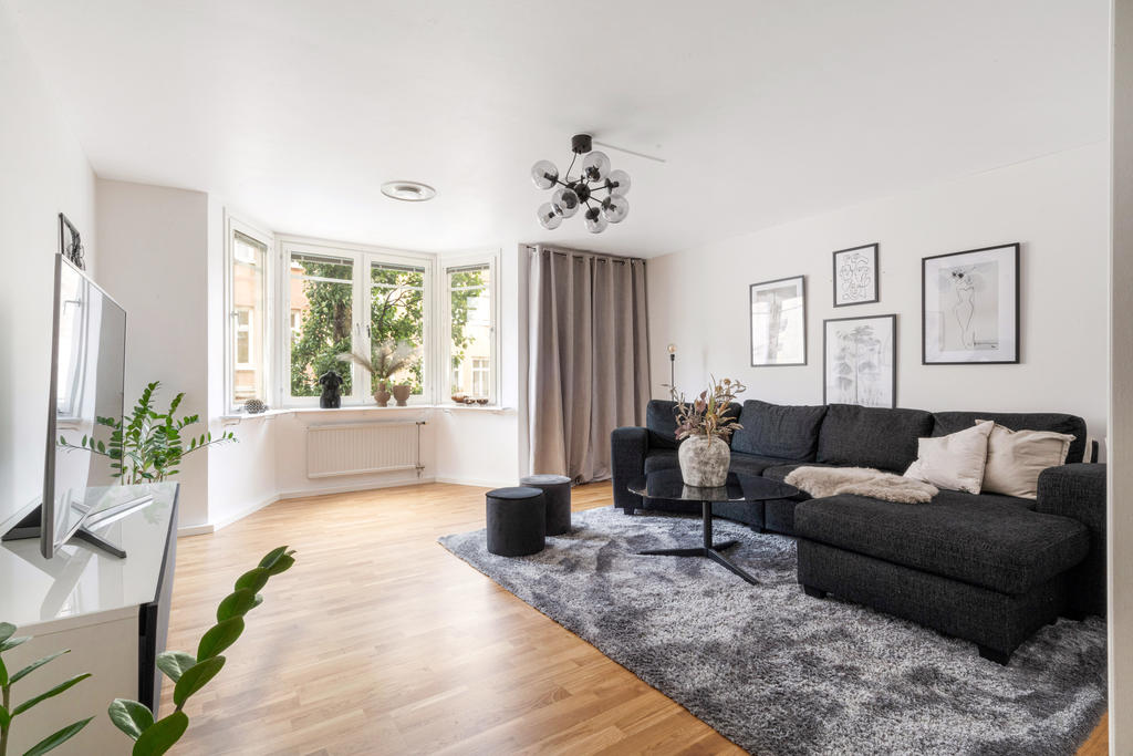 Vardagsrum med burspråk