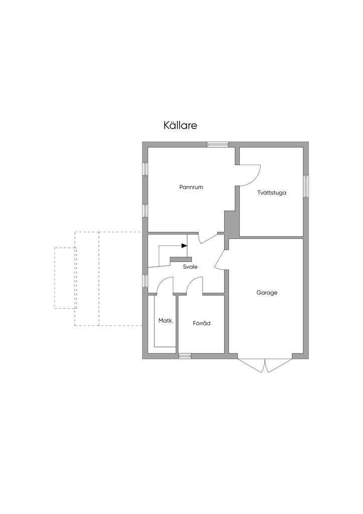 Planlösning källare