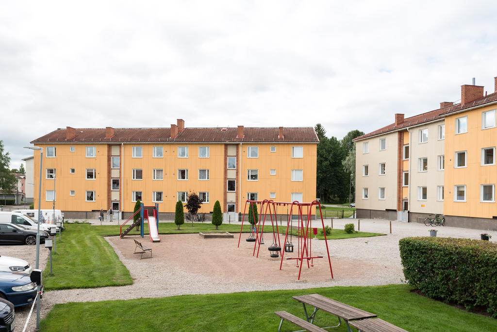 Lekplats på innergården