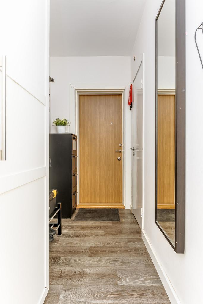 Hall med plats för avhängning