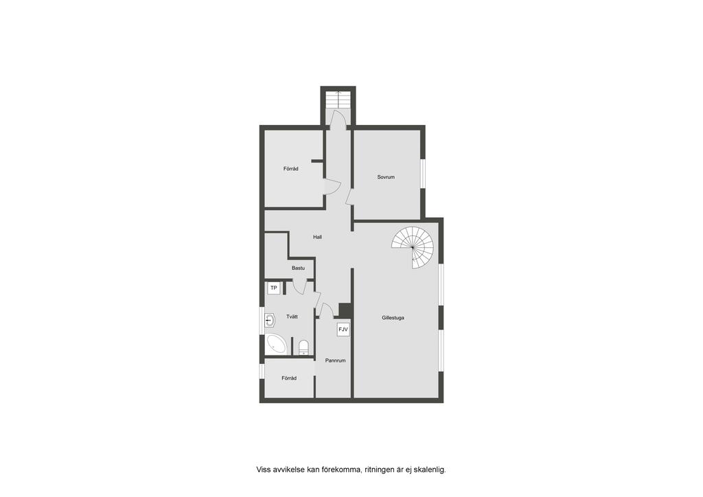 Planlösning källarplan