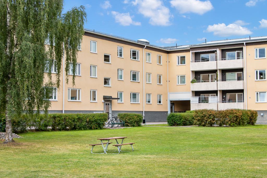 Trivsam innergård