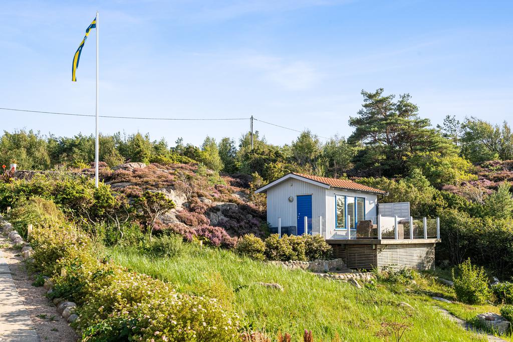 Gäststuga med terrass