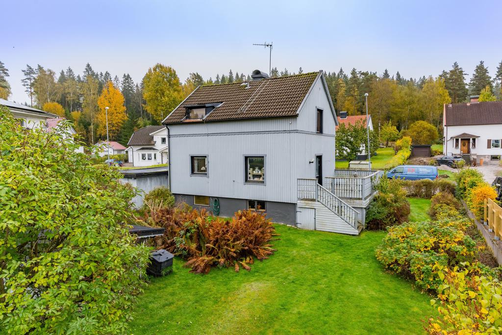 Fasadbild från husets baksida