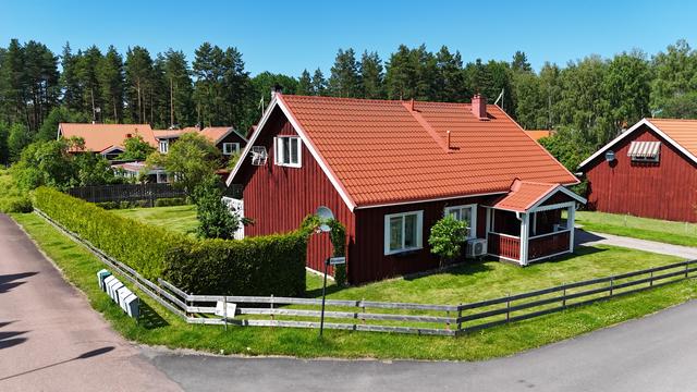 Insynsskyddad trädgårdstomt