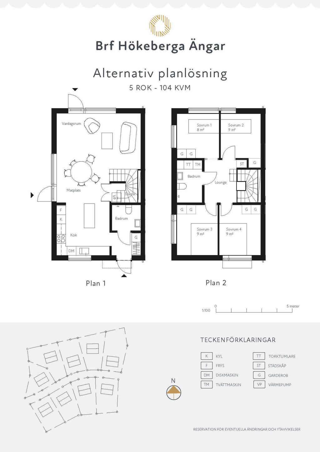 Alternativ planlösning, 5rok