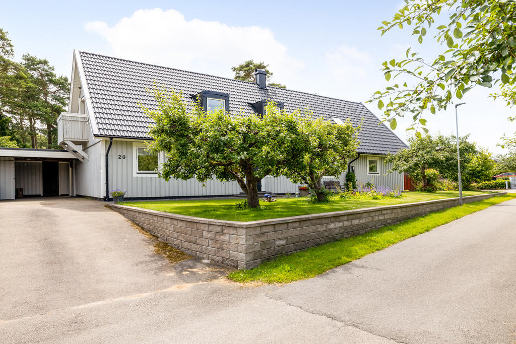 Uppfart med carport 