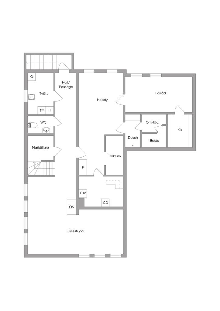 Källarplan