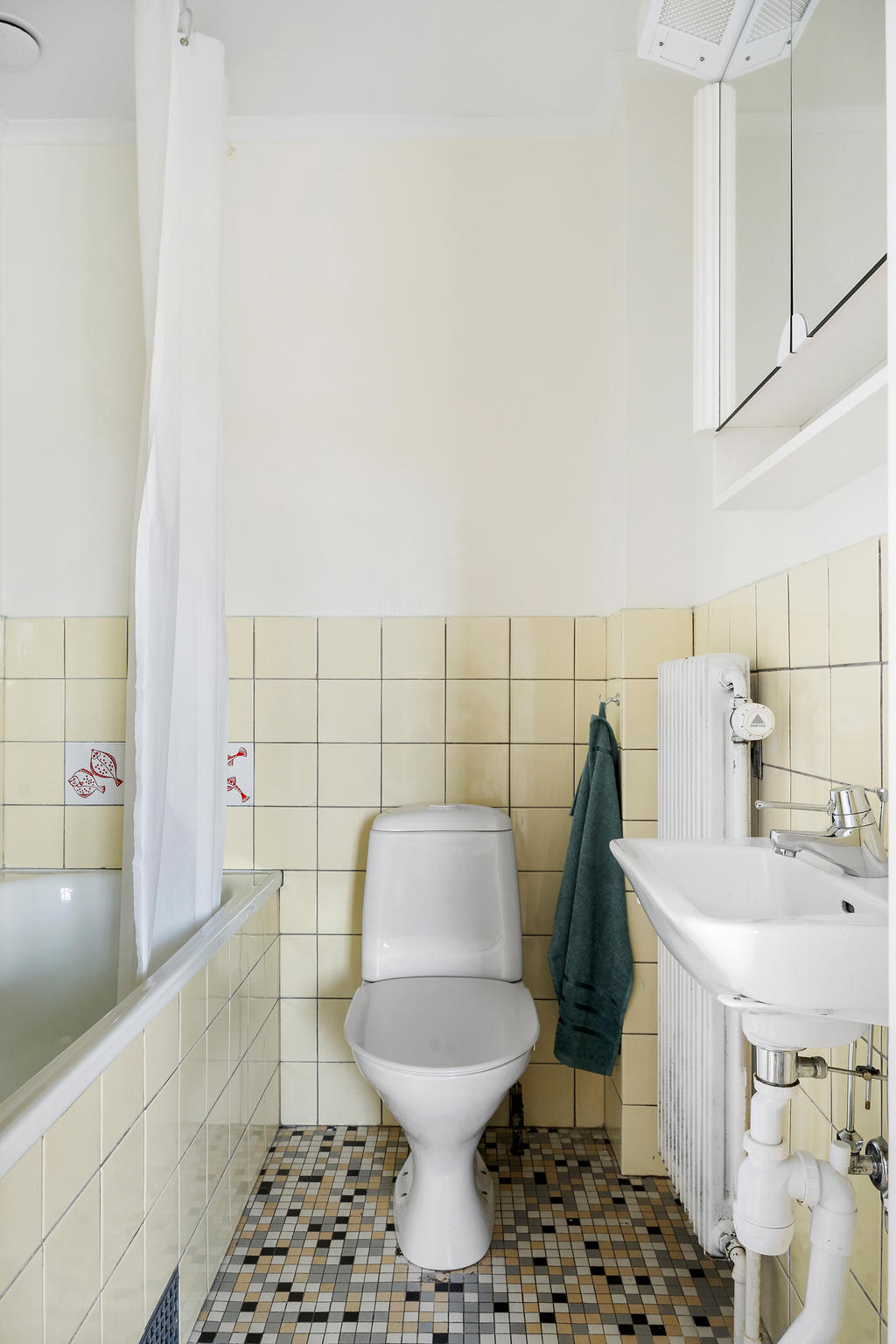 Wc med badkar