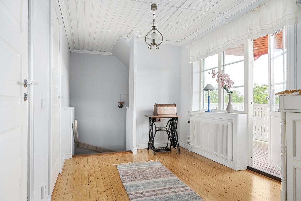 Utgång till balkong