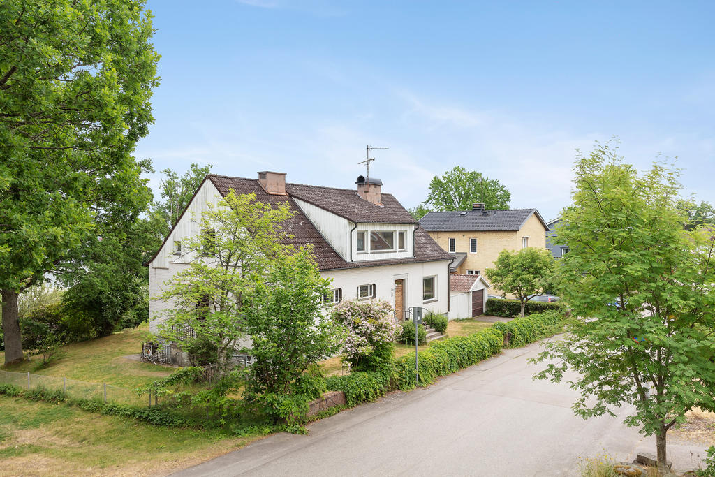 Framsidan av huset