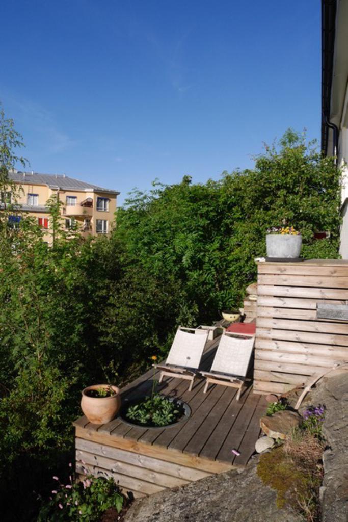 Bostadens uteplats