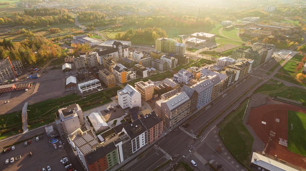 Översiktsbild Vallastaden