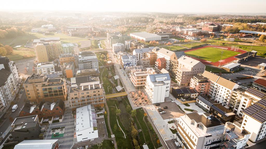 Härlig omgivningar - nära friidrottsarena, Mjärdevi och Universitetet 
