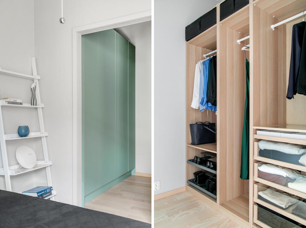 Alkov/walk in closet