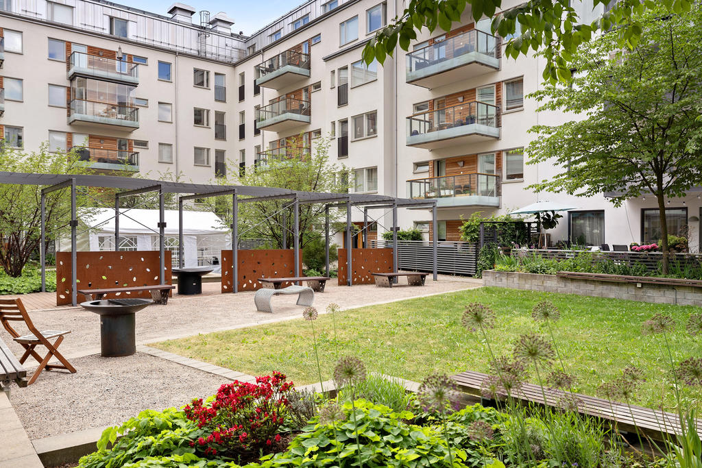 Härlig innergård endast för boende