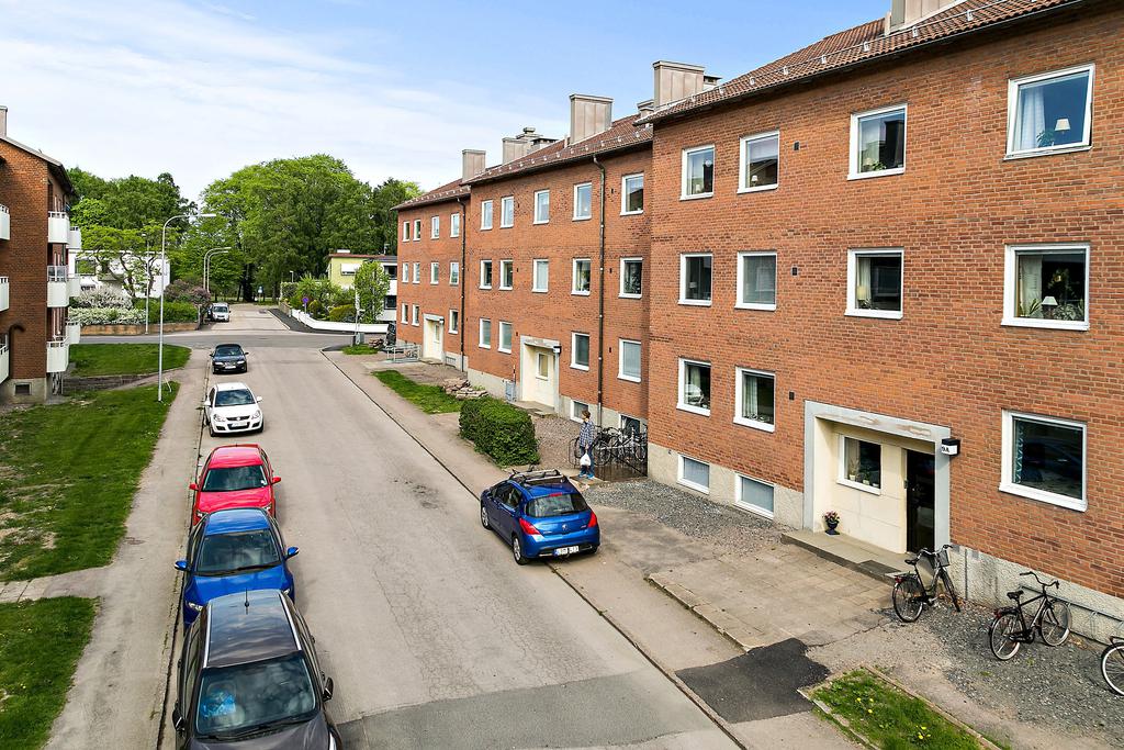 Framsidan av huset