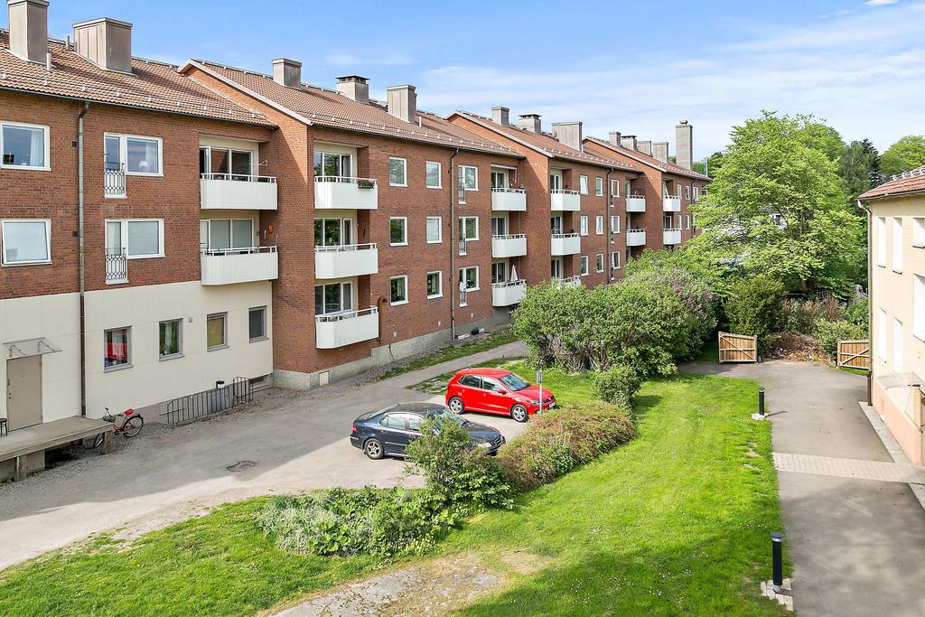 Baksidan av huset