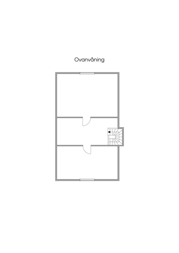 Planlösning ovanvåning