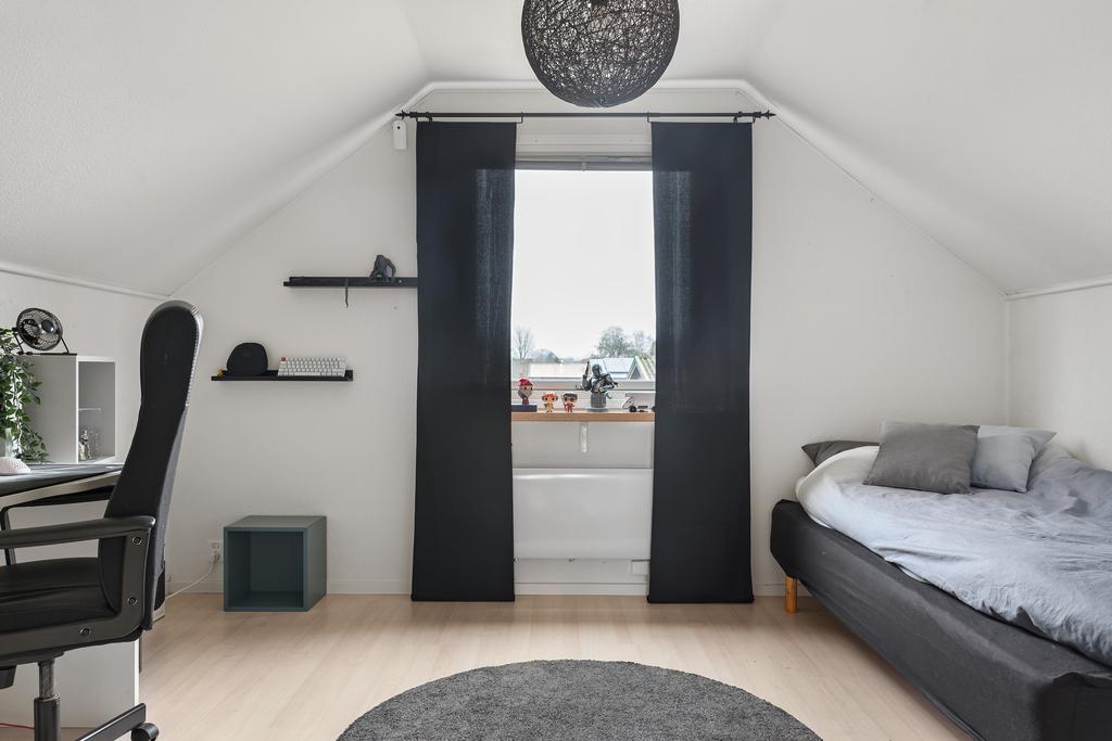 Sovrum på ovanvåningen