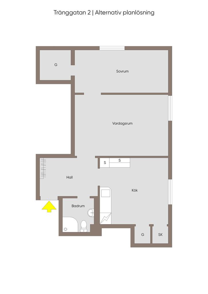 Alternativ planlösning 