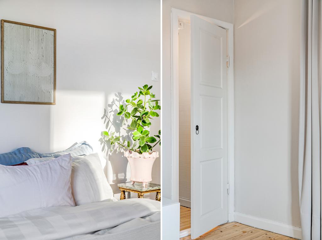 Access till rymlig klädkammare