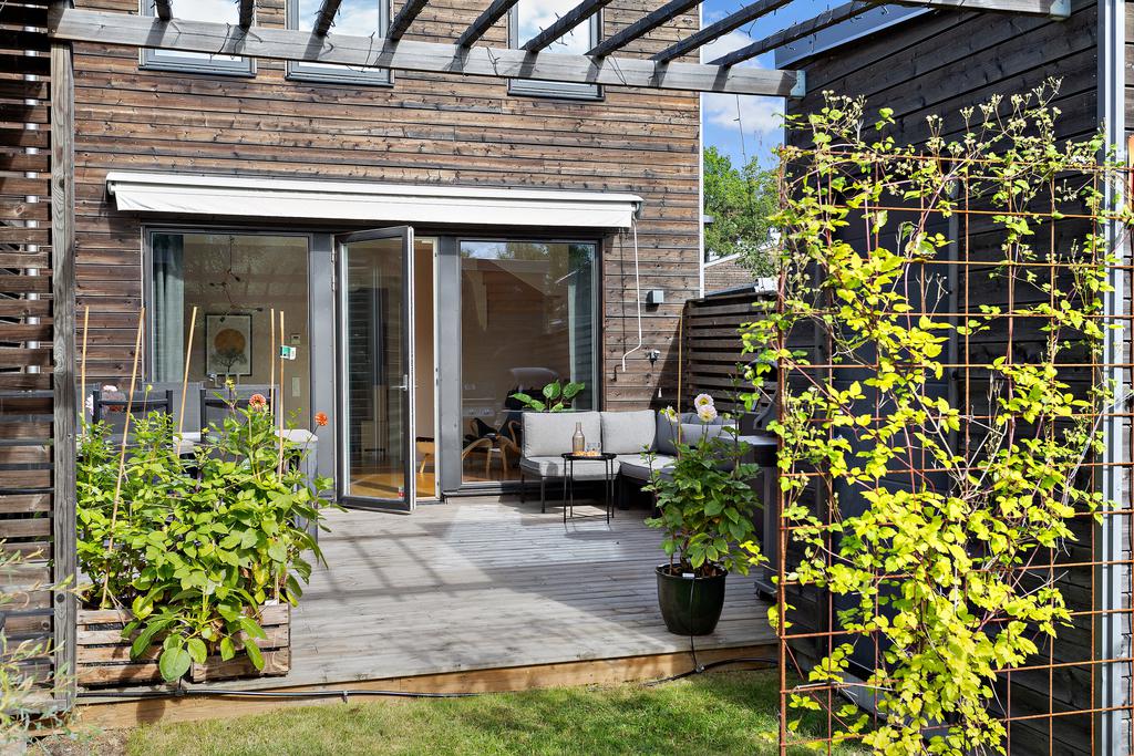 Charmigt med pergola