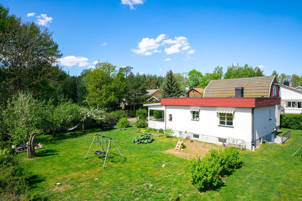 Barnvänlig trädgård