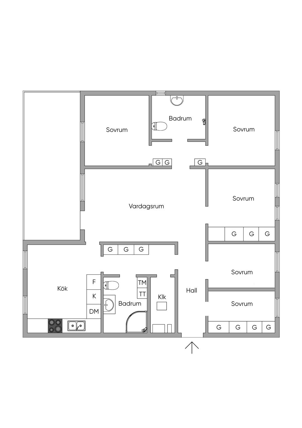 Alternativ planlösning