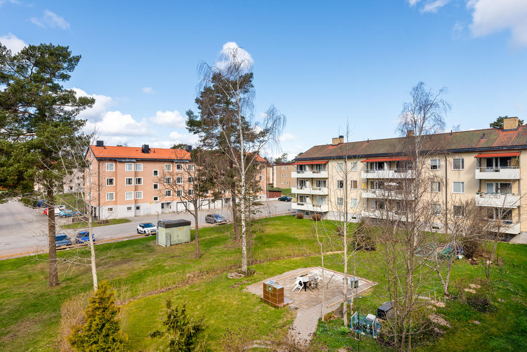 Utsikt från balkongen