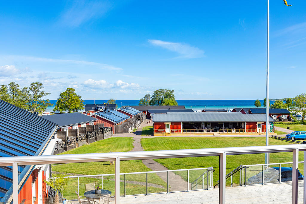 Utsikt från takterrass/balkong.