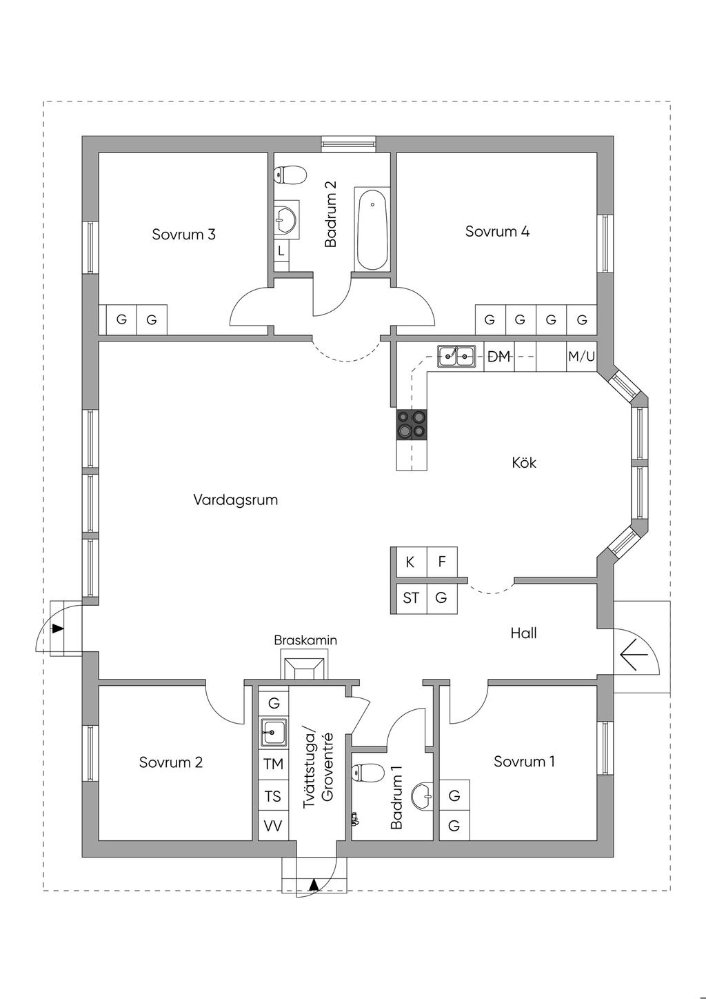 Planlösning