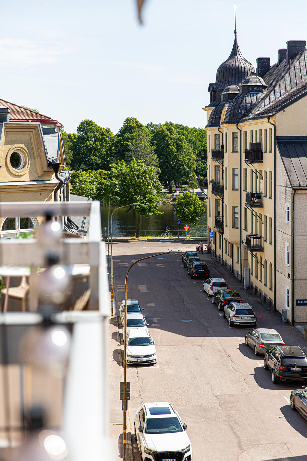 Utsikt från balkong 