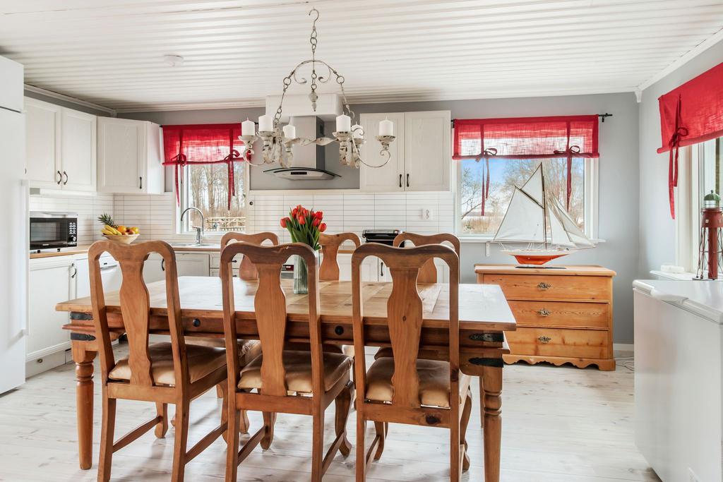 Kök med matplats