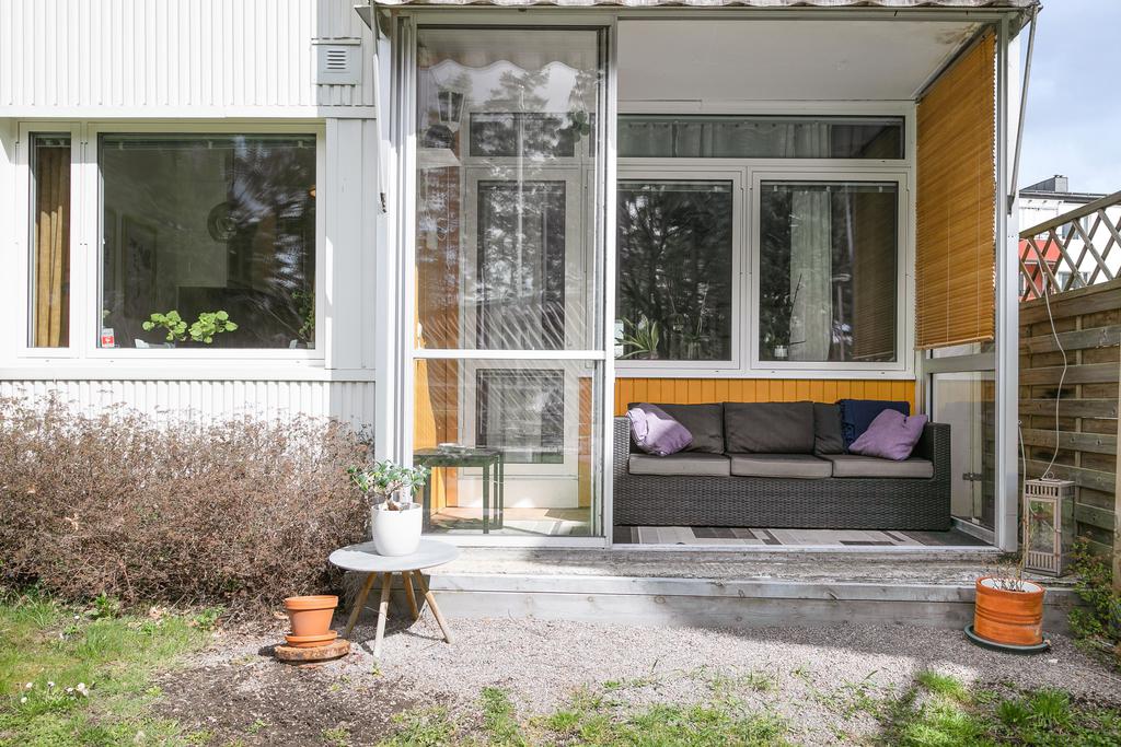 Inglasad uteplats