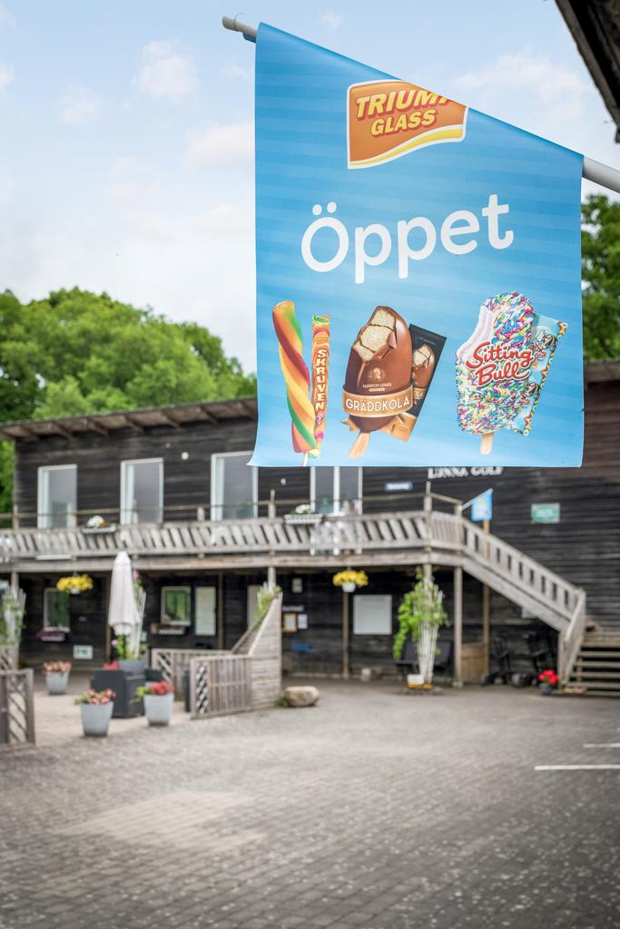 ...här kan du även handla glass på sommaren!