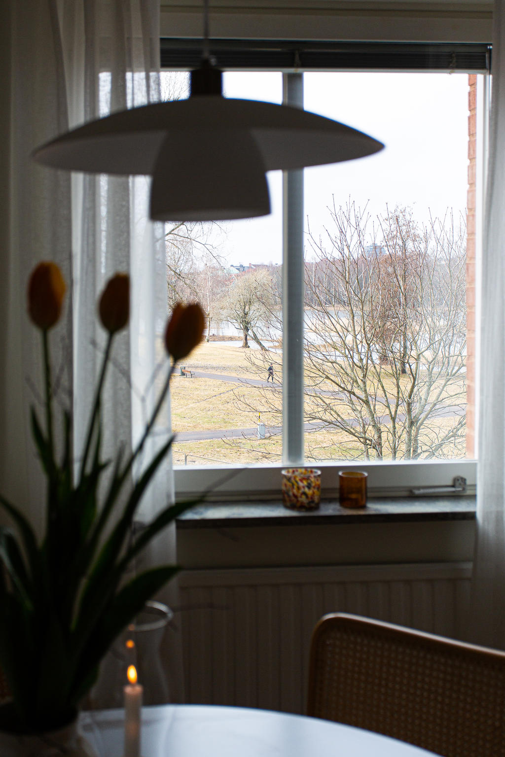 Utsikt över Lambergstjärnet