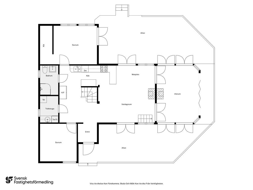 Planritning entréplan