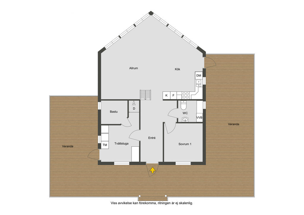 Planritning entréplan