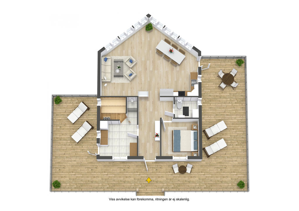 Planritning entréplan