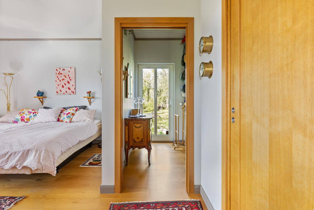 Sovrum i bostadshuset
