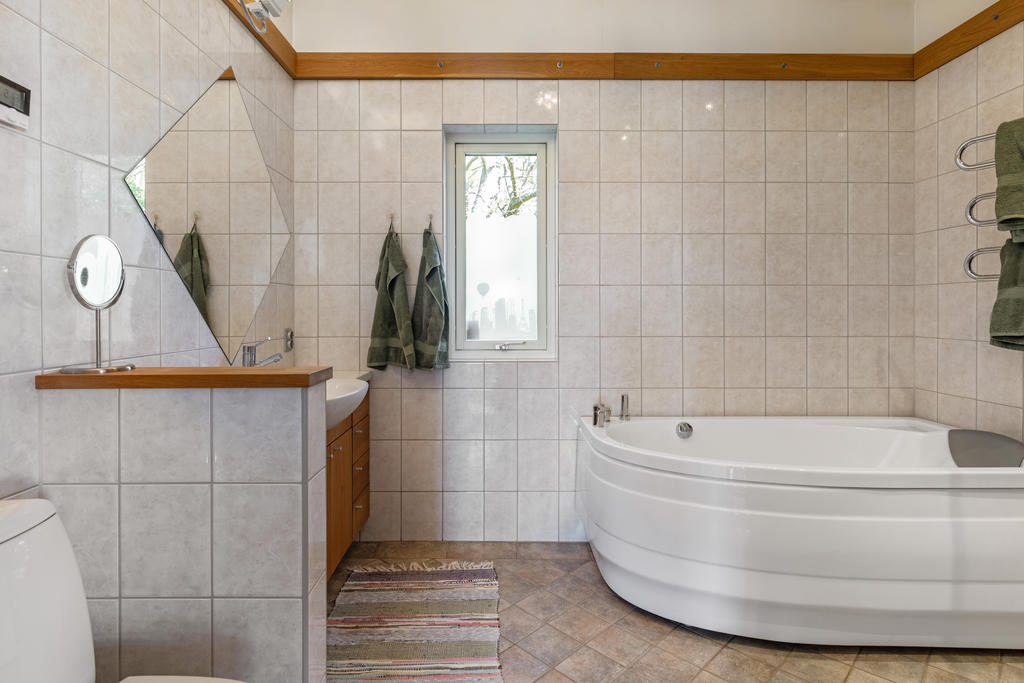 Badrum i bostadshuset