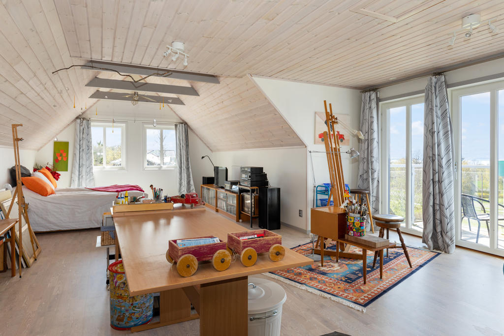 Bostad ovanför garaget
