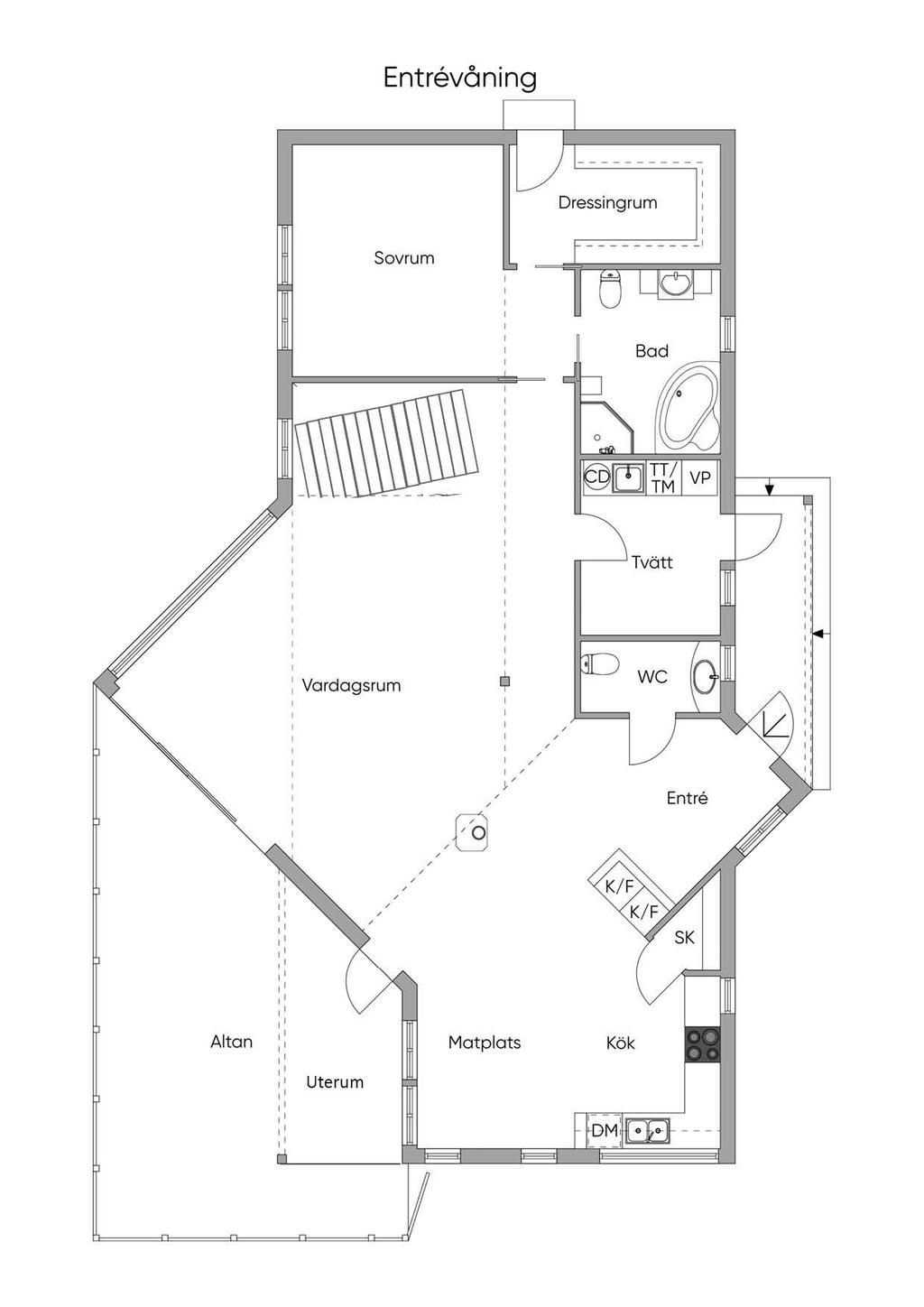 Pettersholm Entréplan