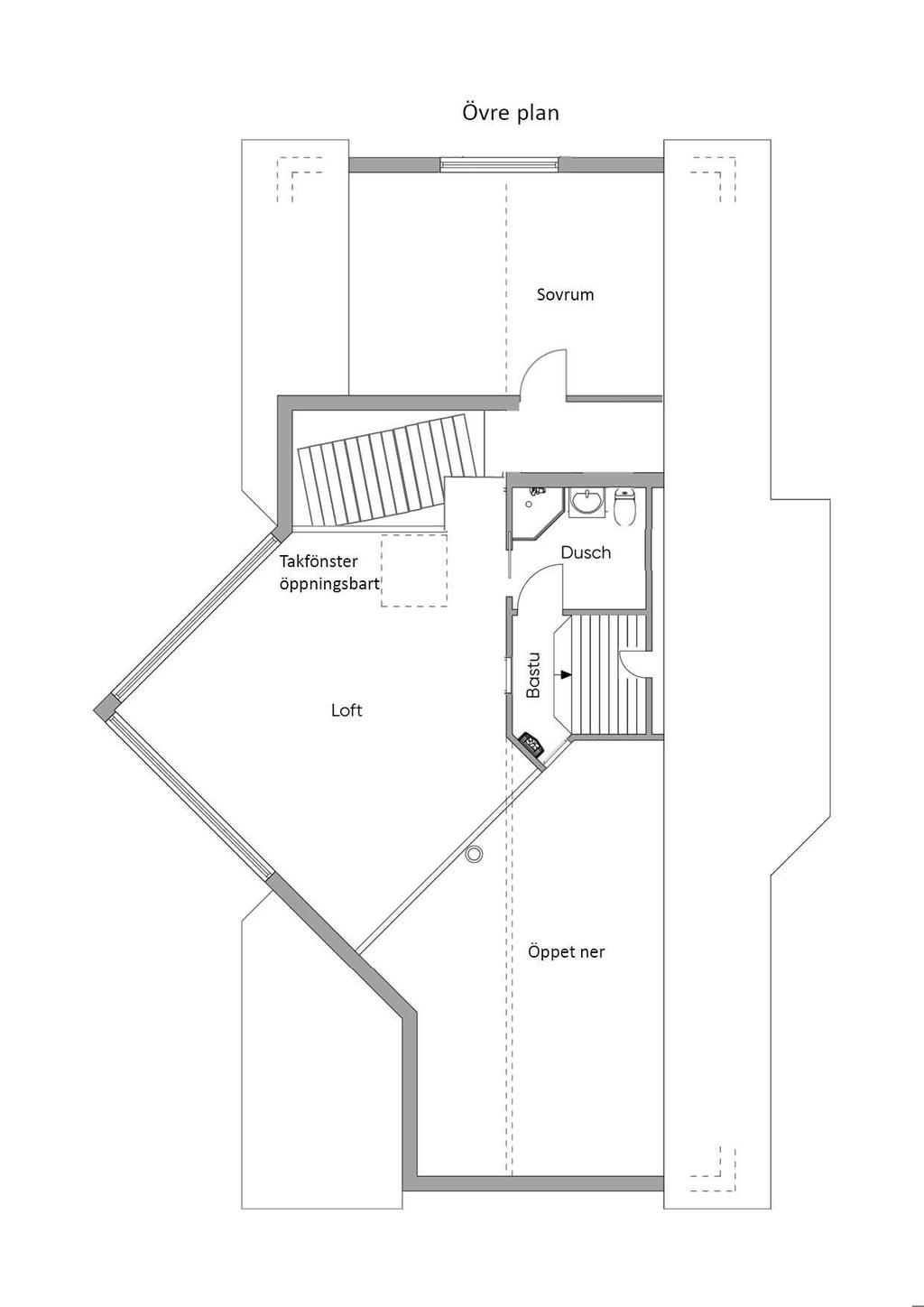 Pettersholm Övre plan