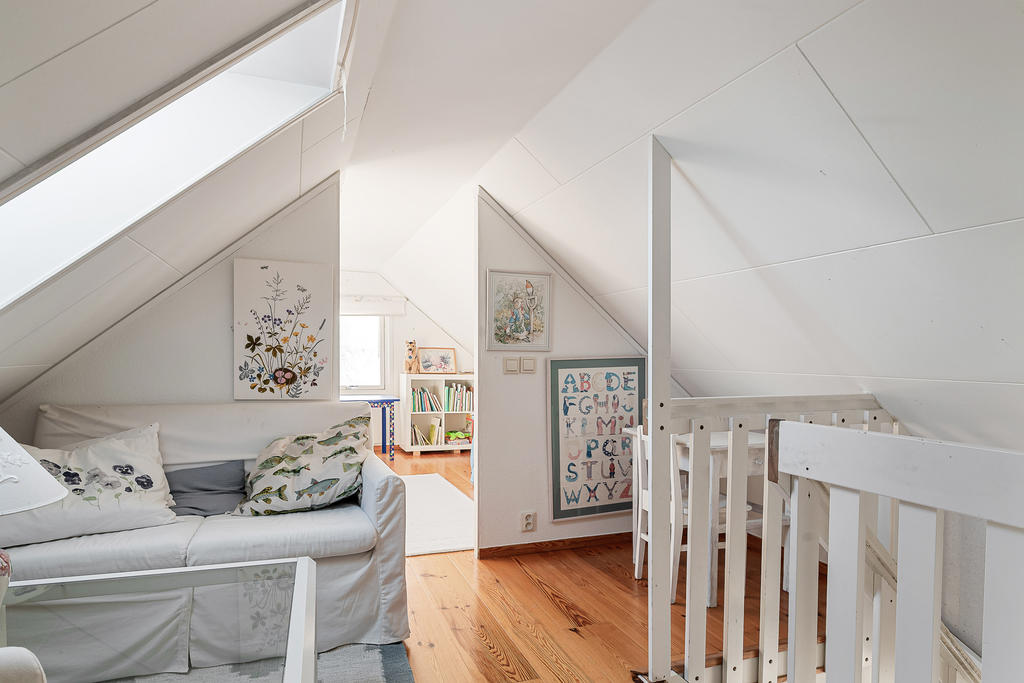 Övre hall mot sovrum