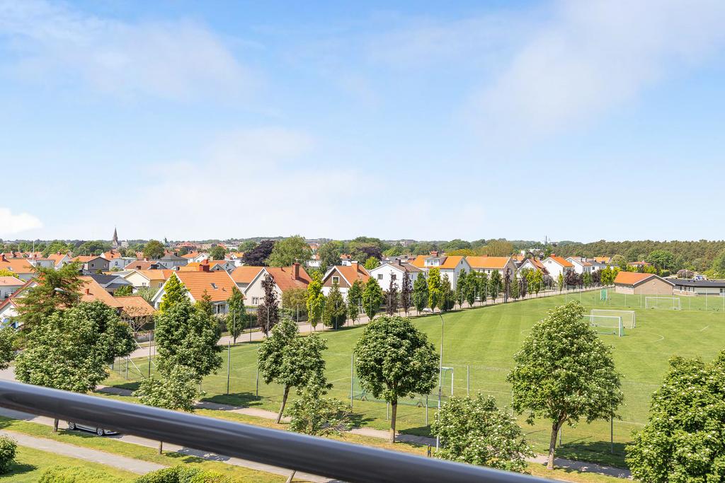 Utsikten mot centrum 