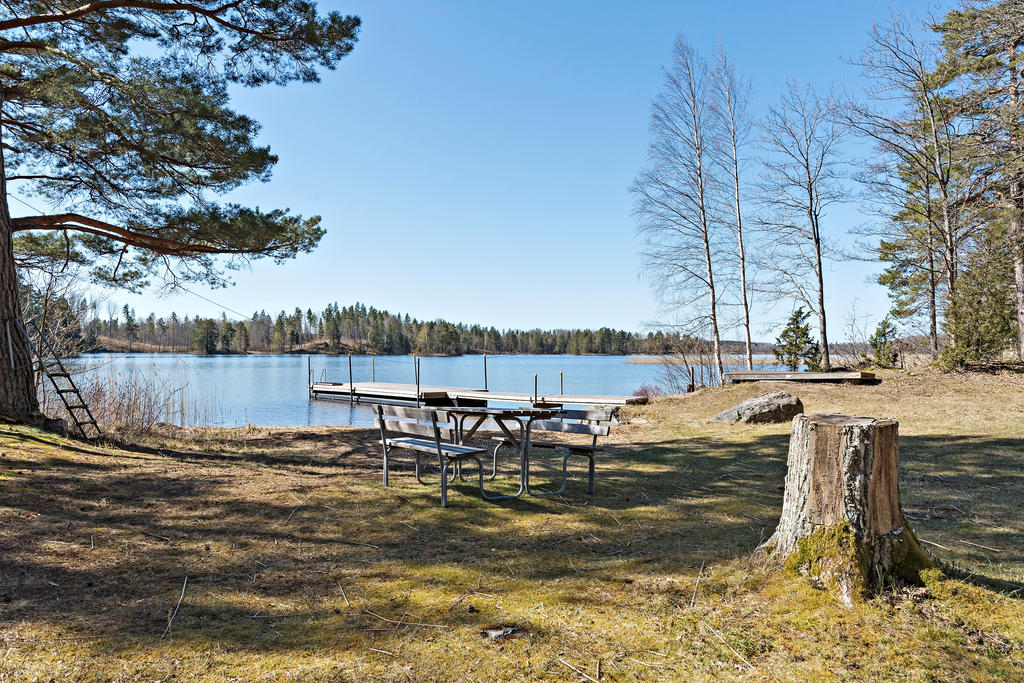 Gemensam badplats i området